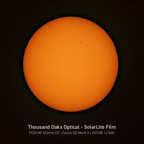 Солнечный фильтр Explore Scientific для телескопов 60–80 мм